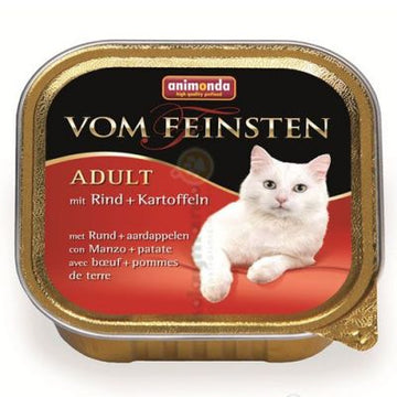 Animonda Vom Feinsten Sığır Eti ve Patatesli Kedi Maması 100 Gr