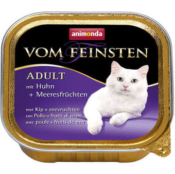 Animonda Vom Feinsten Tavuk ve Deniz Mahsulü Kedi Maması 100 Gr