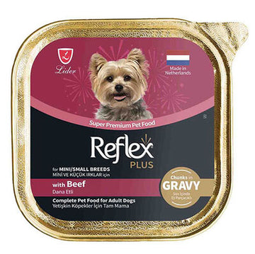 Reflex Plus Ringa Balığı ve Karides Küçük Irk Köpek Yaş Maması 85 Gr