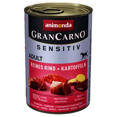 Animonda Gran Carno Sığır Etli ve Patatesli Köpek Konservesi 400 Gr
