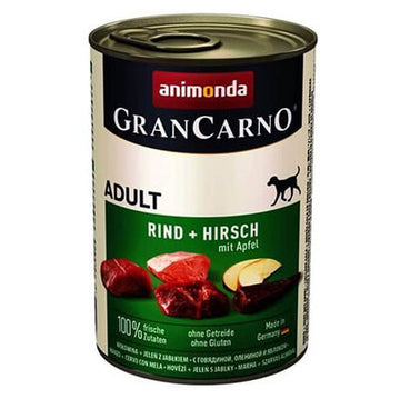 Animonda Gran Carno Sığır ve Geyikli Elmalı Köpek Konservesi 400 Gr