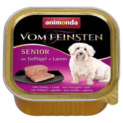 Animonda Vom Feinsten Kümes Hayvanlı ve Kuzulu Yaşlı Köpek Maması 150 Gr