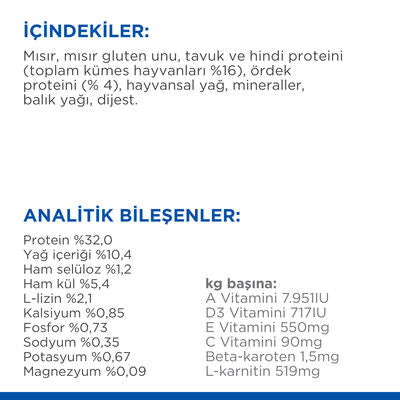 Hills Sterilised Kısırlaştırılmış Ördekli Kedi Maması 3 Kg