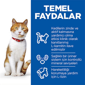 Hills Sterilised Kısırlaştırılmış Somonlu Kedi Maması 1,5 Kg + Seyahat Mama Kabı