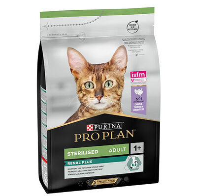 Pro Plan Kısırlaştırılmış Hindi Etli Kedi Maması 1,5 Kg + Wooc Kedi Lolipopu