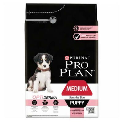 Pro Plan Medium Orta Irk Somon Yavru Köpek Maması 3 Kg + Temizlik Mendili