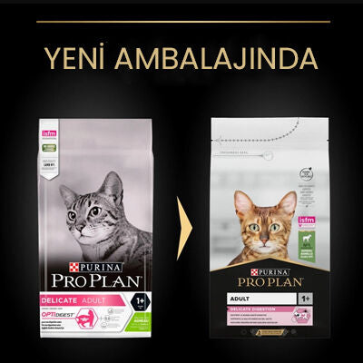 Pro Plan Delicate Kuzu Etli Hassas Sindirim Kedi Maması 1,5 Kg + Wooc Kedi Lolipopu