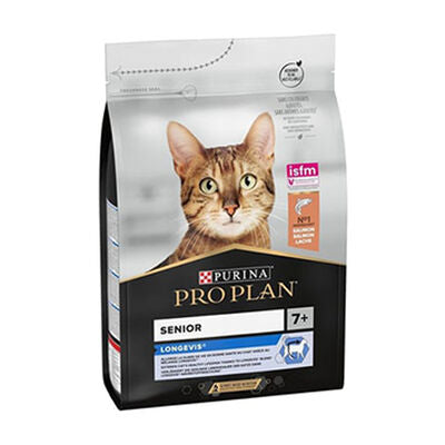 Pro Plan Original Senior +7 Somonlu Yaşlı Kedi Maması 3 Kg + 2 Adet Wooc Kedi Lolipopu