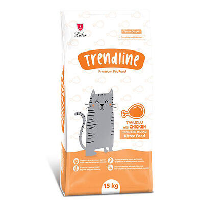 Trendline Kitten Tavuk Etli Yavru Kedi Maması 15 Kg