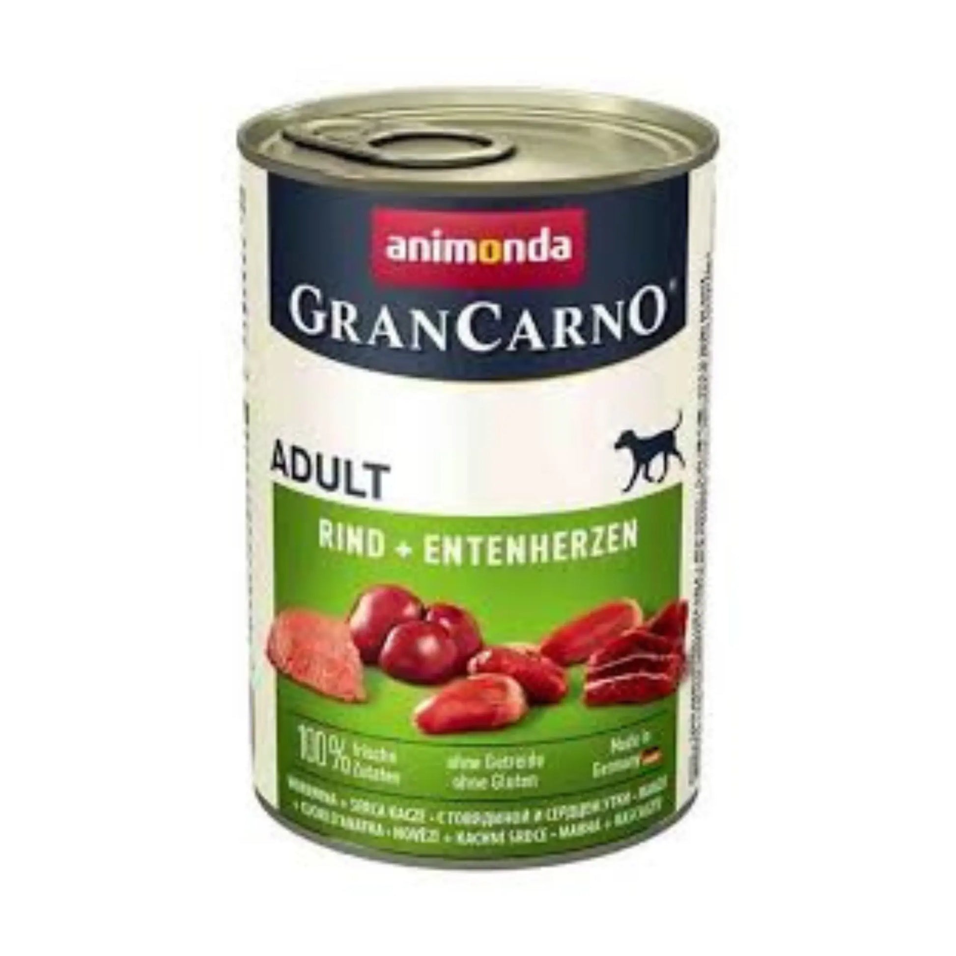 Animonda GranCarno Sığır Etli ve Ördekli Yetişkin Köpek Konservesi 400g