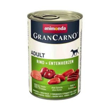 Animonda GranCarno Sığır Etli ve Ördekli Yetişkin Köpek Konservesi 400g