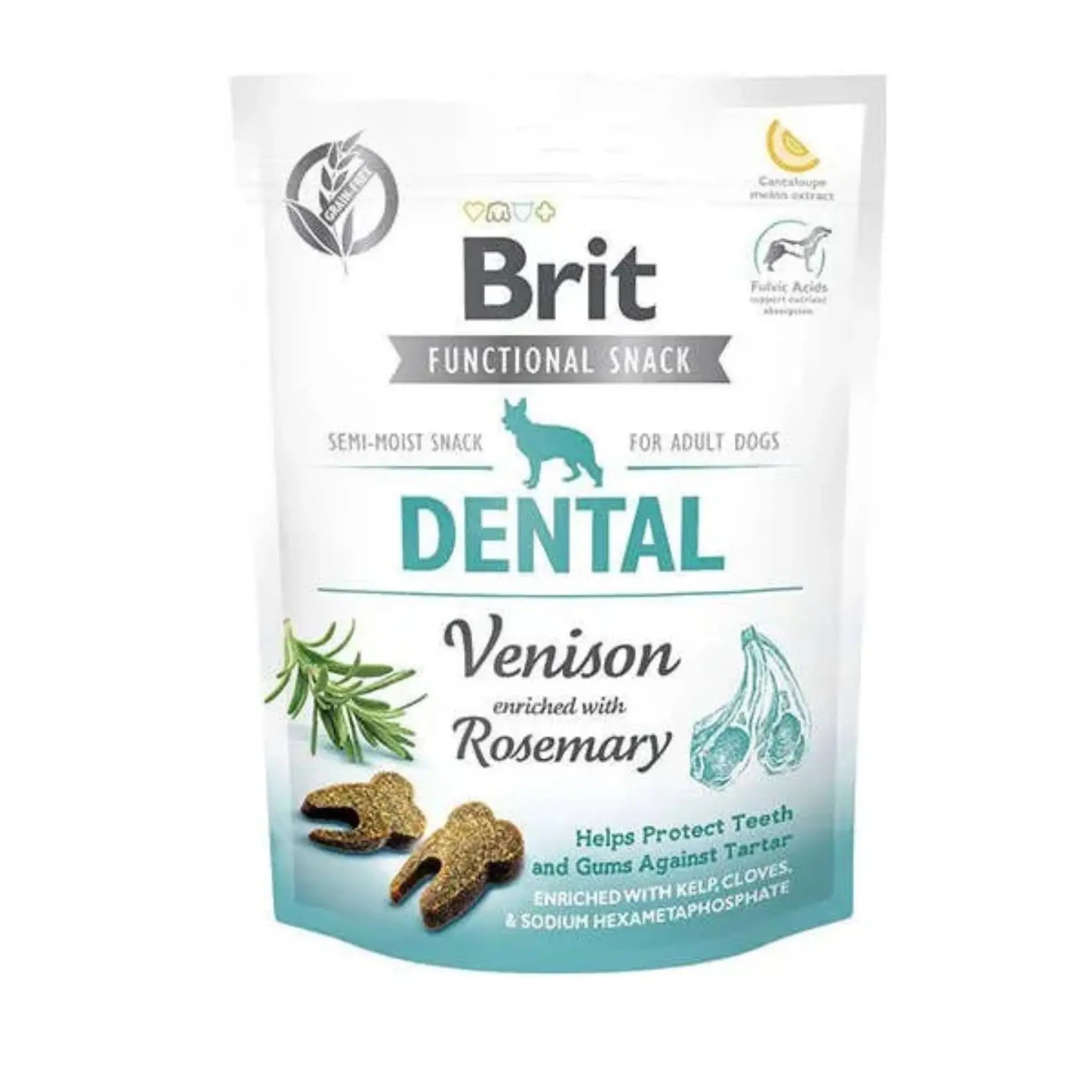Brit Care Dental Geyik Etli ve Biberiyeli Diş Sağlığı Köpek Ödül Maması 150gr