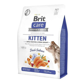 Brit Care Gentle Digestion Somonlu Tahılsız Yavru Kedi Maması 2 Kg 
