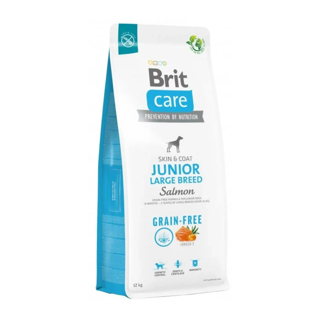 Brit Care Junior Large Breed Somonlu Tahılsız Yavru Köpek Maması 12kg
