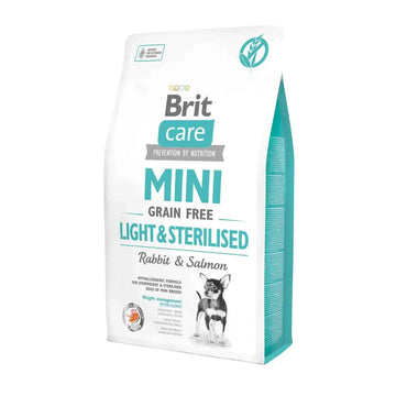 Brit Care Mini Light & Sterilised Tavşanlı Kısırlaştırılmış Köpek Maması 2kg