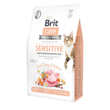 Brit Care Sensitive Hipoalerjenik Tahılsız Yetişkin Kedi Maması 7Kg