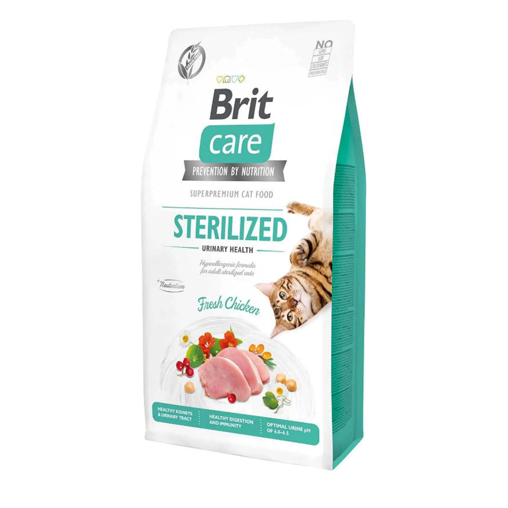 Brit Care Sterilised Urinary Tavuklu Kısırlaştırılmış Kedi Maması 7 Kg