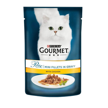 Gourmet Perle Izgara Tavuklu Yetişkin Kedi Konservesi 85g