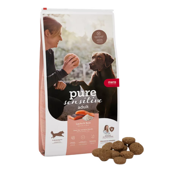 Mera Pure Sensitive Somonlu Pirinçli Yetişkin Köpek Maması 4 Kg
