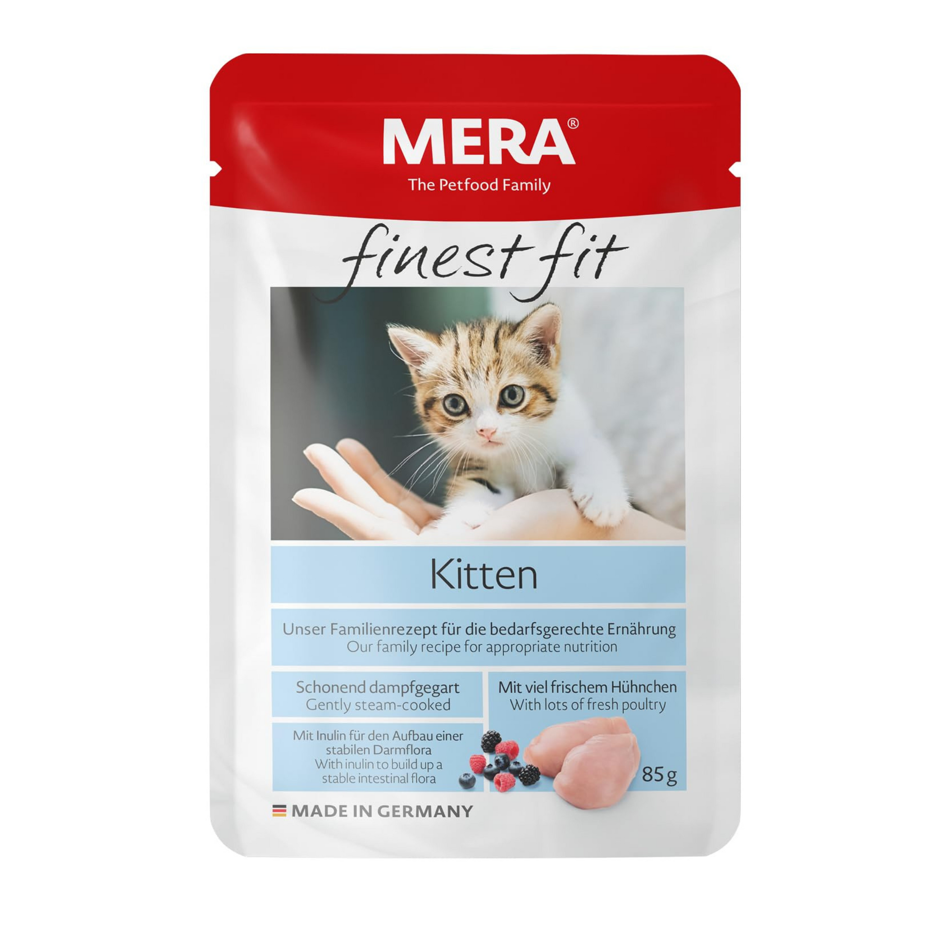 Mera Finest Fit Kitten Pouch Yavru Kedi yaş Maması 85 gr