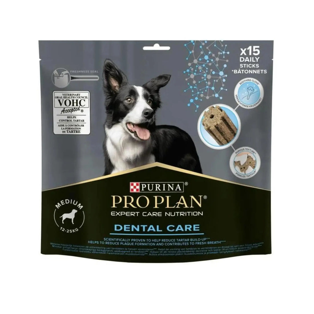 Pro Plan Dental Care Orta Irk Köpek Ödül Maması 345gr (15'li)