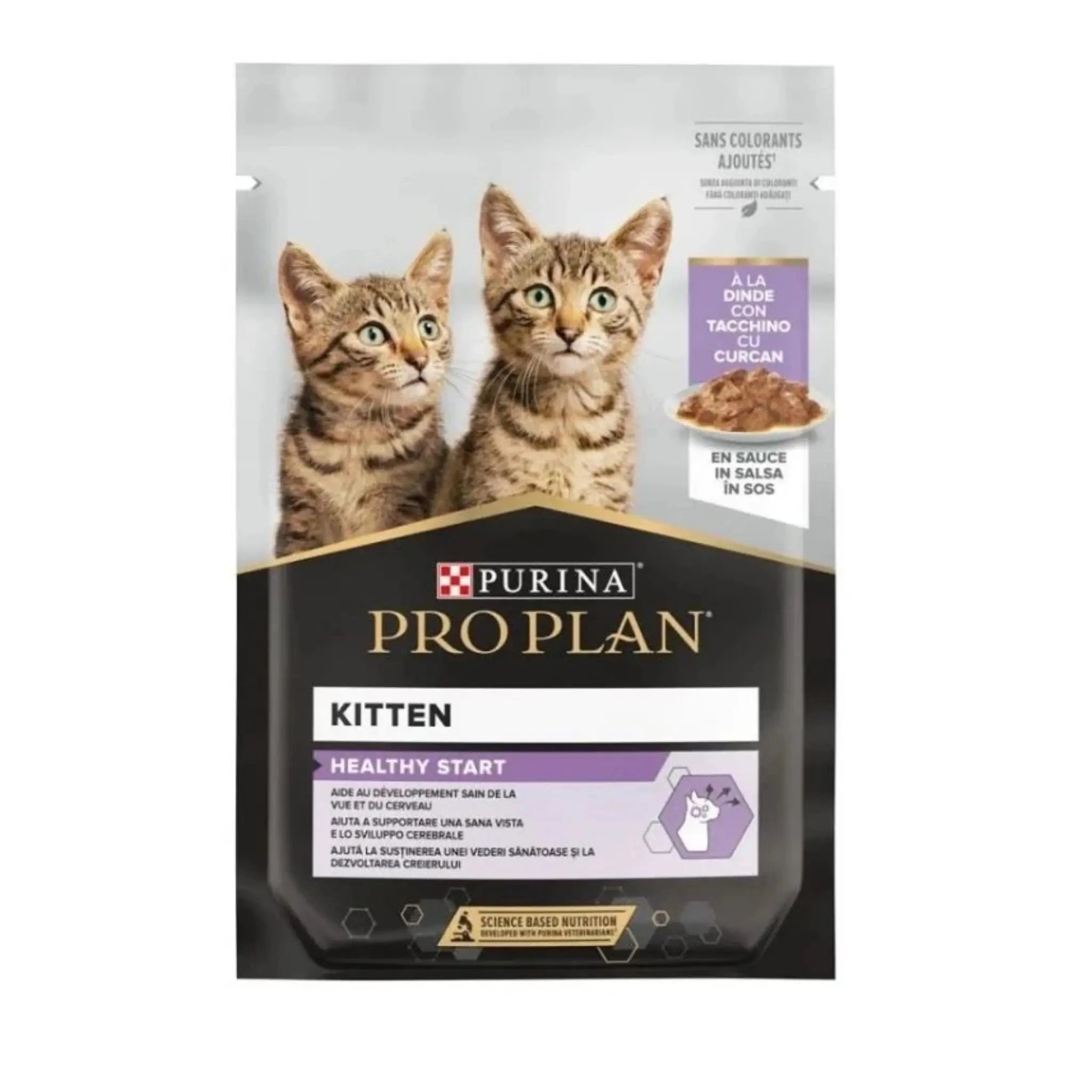 Pro Plan Pouch Sos İçinde Hindili Yavru Kedi Konservesi 85g
