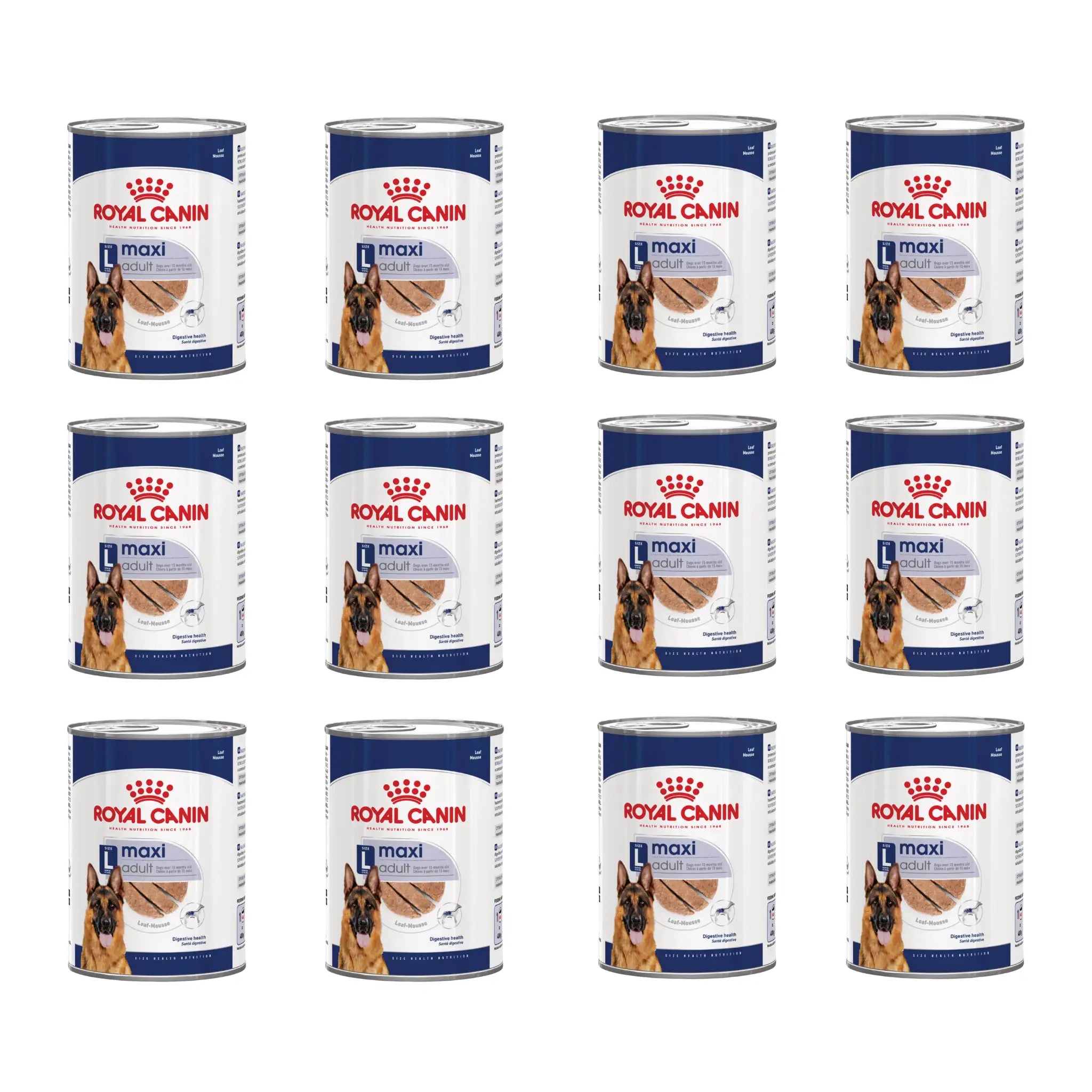 Royal Canin Loaf Mousse Maxi Adult Büyük Irk Köpek Konservesi 410g 12’li