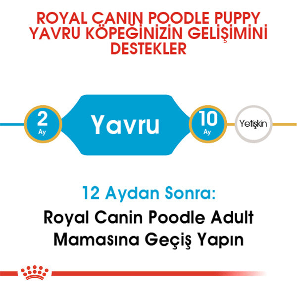 Royal Canin Poodle Puppy Caniche Yavru Köpek Maması 3kg