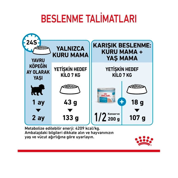 Royal Canin Mini Starter Mother & Babydog Küçük Irk Yavru Köpek Maması 4kg